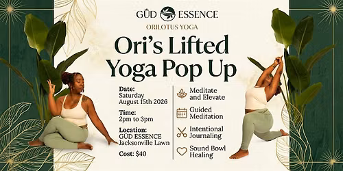 Ori's Lifted Yoga Pop Up