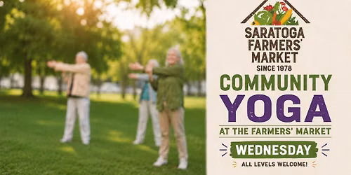 Commmunity Yoga: Wednesdays at High Rock Park