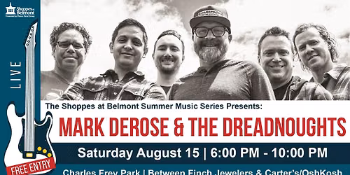 Summer Music Series: Mark DeRose and The Dreadnoughts