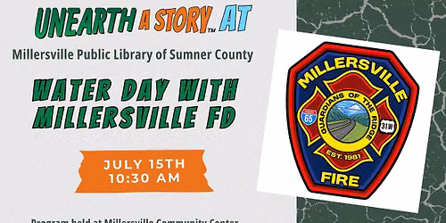 Summer Reading: Water Day with the Millersville Fire Department