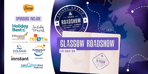 Travel Gossip Roadshow - Glasgow - Wednesday 9th September