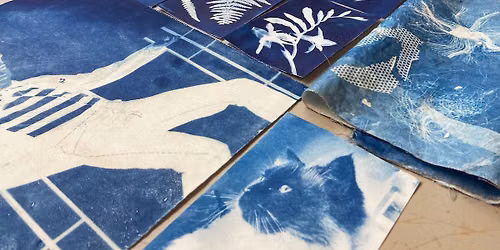 Summer Botanical Cyanotype