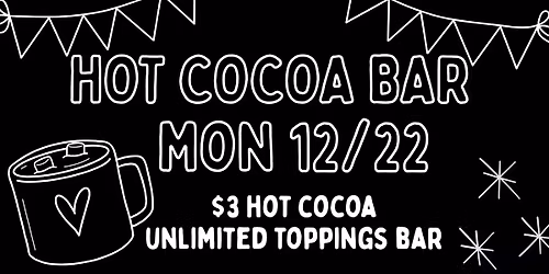 Hot Cocoa Bar