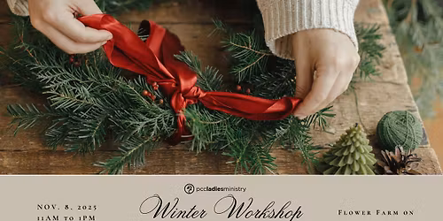 November Saturday Social: Wreath Making
