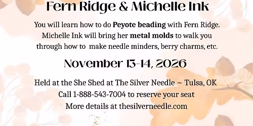 Fern Ridge & Michelle Ink Retreat November 2026