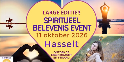 Spiritueel Belevenis Event Large Editie Hasselt