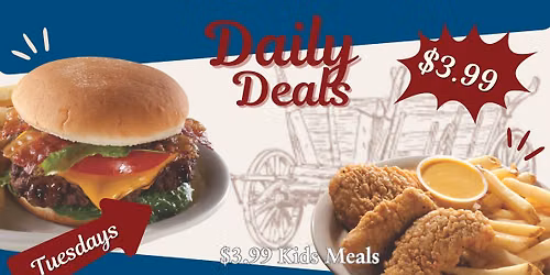 Tuesdays - Kids' Meal Night