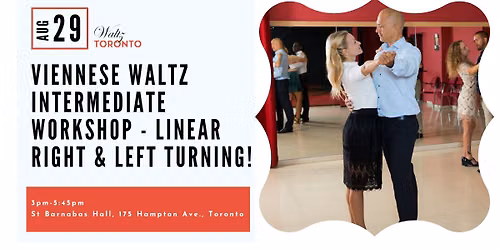 Viennese Waltz Intermediate Workshop - Linear Right & Left Turning!