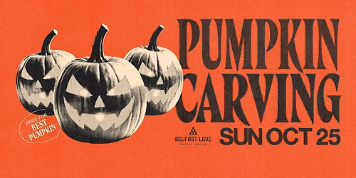 Free Pumpkin Carving at Belfast Love