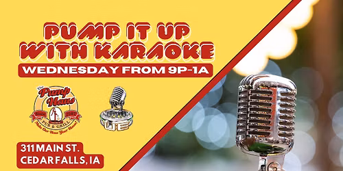 Pump Haus Karaoke Wednesdays