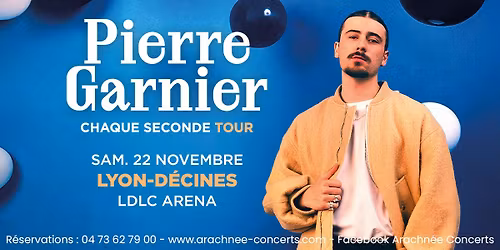 Pierre Garnier \u00e0 la LDLC Arena \u00e0 Lyon