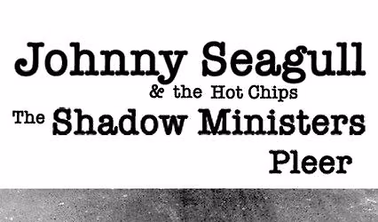 Johnny SeaGull & the Hot Chips w. the Shadow Ministers, plus Pleer