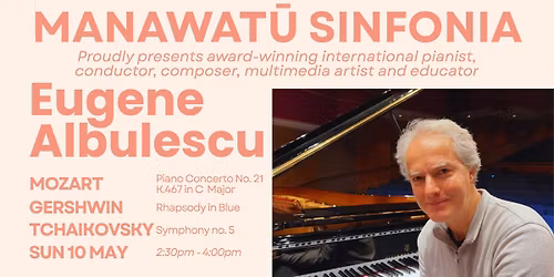 Manawatu Sinfonia with Eugene Albulescu