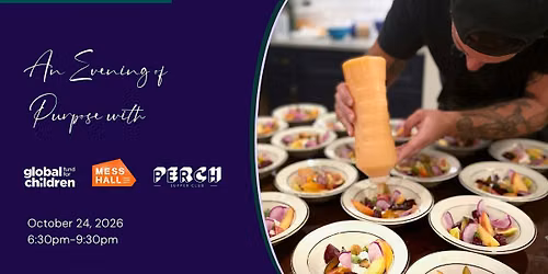An Evening of Purpose with Perch Supper Club