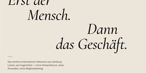 Unternehmer-After-Work Hamburg \u2013 Mensch & Macher N\u00b0 02