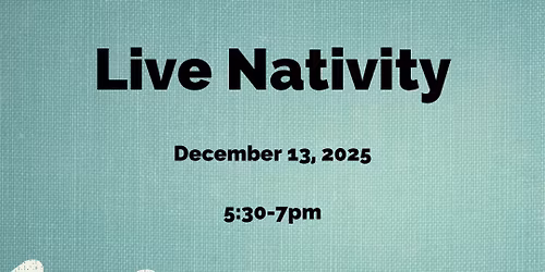Drive Through Live Nativity