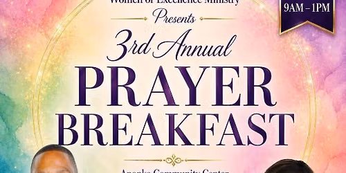 3rd Annual Prayer Breakfast