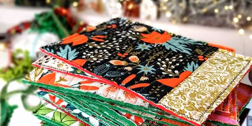 Sewing & Quilting Series-Quilted Christmas Postcards-12 +