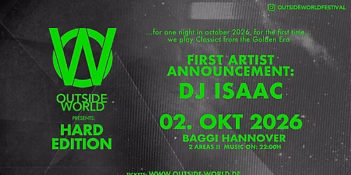 OUTSIDE WORLD FESTIVAL pres. HARD EDITION