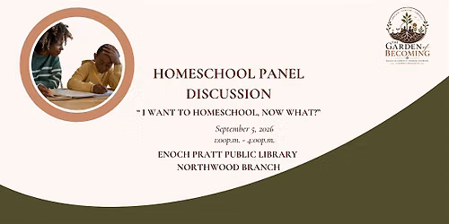 Homeschool Panel Discussion " I want to Homeschool Now What"