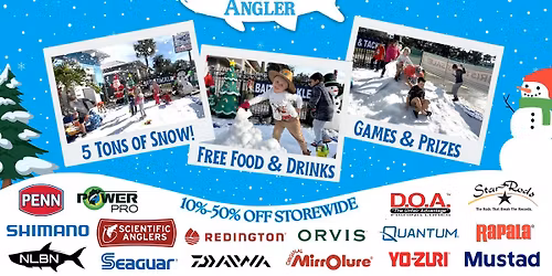\ud83c\udfa3 3rd Annual Snow Party & Christmas Sale! \u2744\ufe0f