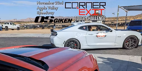 Corner Exit Touge Challenge November!