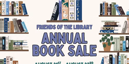 Friends of the Library Annual Book Sale 