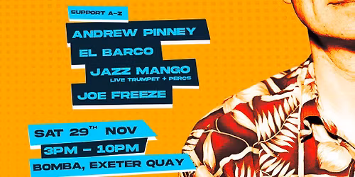 Coco Bora Day Party: DJ Andy Smith (Portishead) | Bomba Exeter