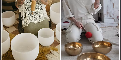 Soundbath \u2013 \u00feegar j\u00f6r\u00f0 og kristall m\u00e6tast