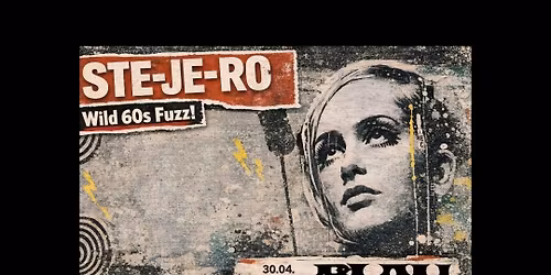 Ste-Je-Ro!!! Wild 60s Garage Party!!!