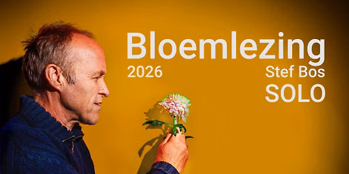 STEF BOS | DE VOORUIT, Gent - Bloemlezing 2026
