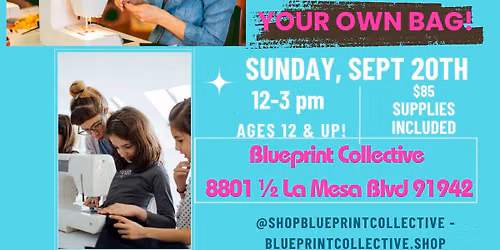 Learn to Sew - Sew Your Own Tote Bag