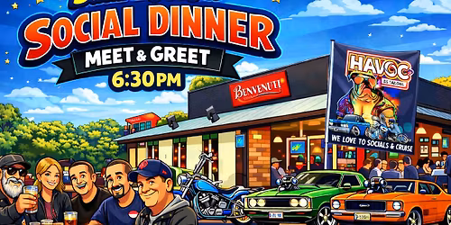 Saturday Night's Benvenuti's Social Dinner Meet&Greet 