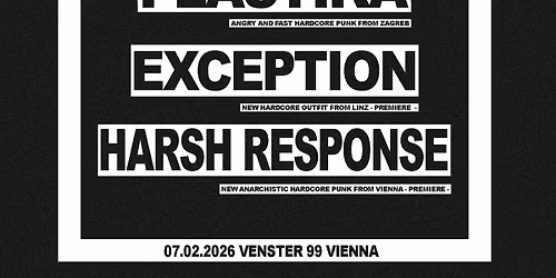PLASTIKA (CRO), EXCEPTION, HARSH RESPONSE 