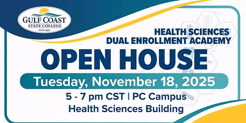 OPEN HOUSE: Health Sciences Dual Enrollment Academy