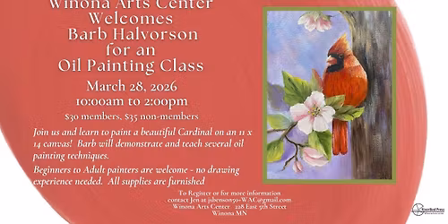 Barb Halvorson's Oil Painting Class
