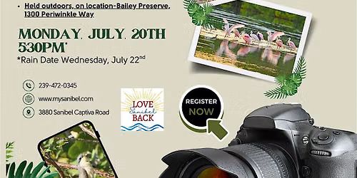 Framing the Wild-Snapping Sanibel with Casey Bradley-Gent