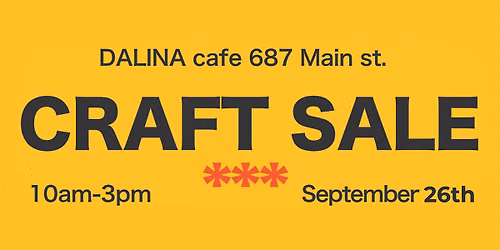 DALINA Craft Sale