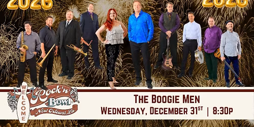 New Year's Eve | The Boogie Men | Rock'n'Bowl\u00ae New Orleans