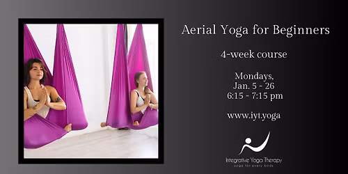 Aerial Yoga for Beginners: 4-week course