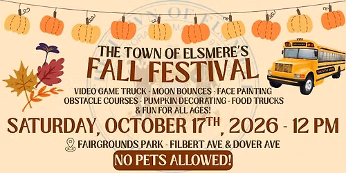 Town of Elsmere's Fall Festival