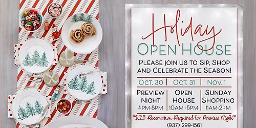 The Little Exchange Annual Holiday Open House Weekend