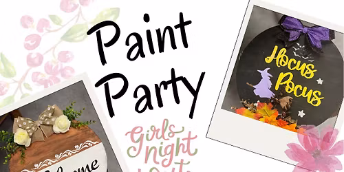 Sip & paint ladies night 