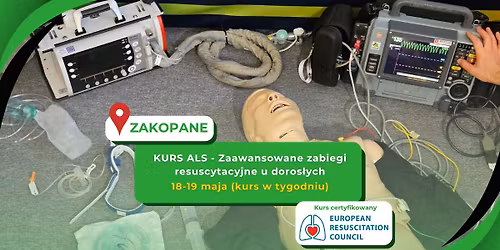 KURS ALS - Zaawansowane zabiegi resuscytacyjne u doros\u0142ych