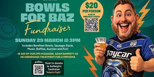 Bowls for Baz - Fundraiser for Adam Barrett