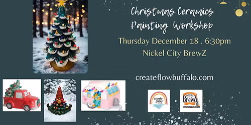 Christmas Ceramics Painting Workshop