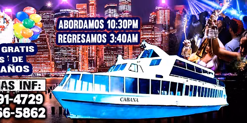 Rumba Latina en Barco + Radio Dj's + Manhattan Ny