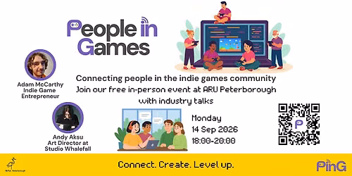 People in Games | PinG - In‑Person Event