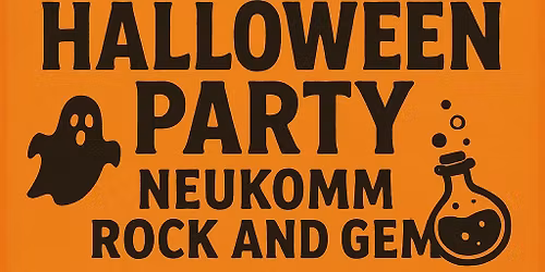 Halloween Party at Neukomm Rock and Gem