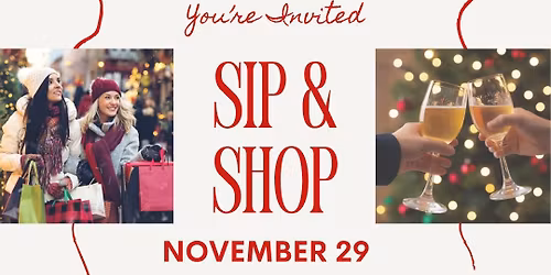 Small Business Saturday Sip & Shop